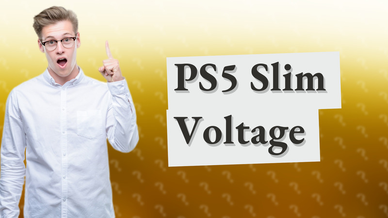 PS5 Slim Voltage