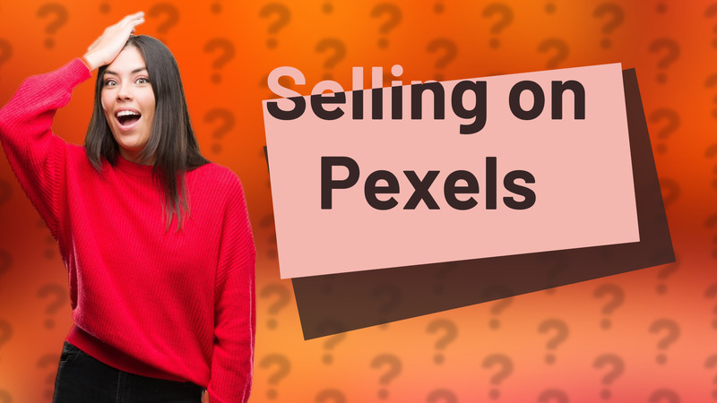 Selling on Pexels