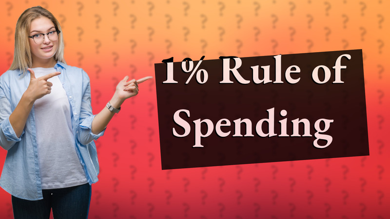 1% Rule of Spending