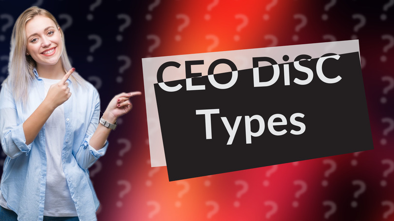 CEO DiSC Types