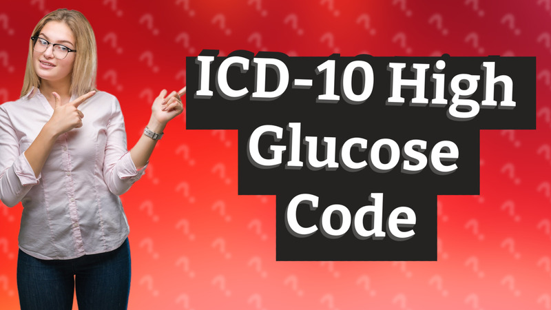 ICD-10 High Glucose Code