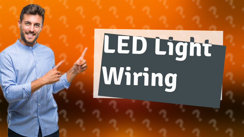 LED Light Wiring