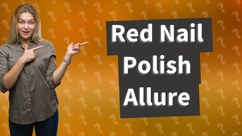 Red Nail Polish Allure