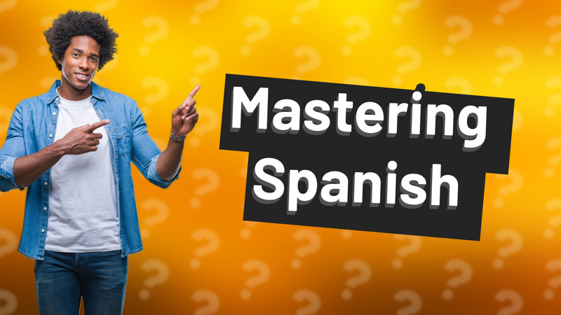 Mastering Spanish