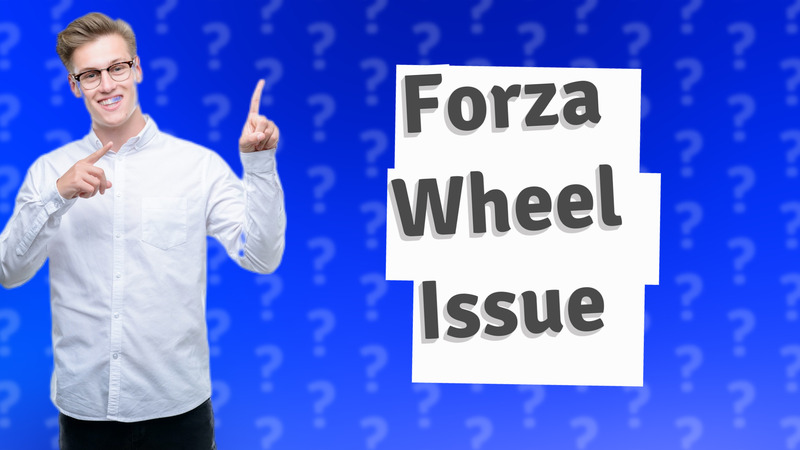 Forza Wheel Issue
