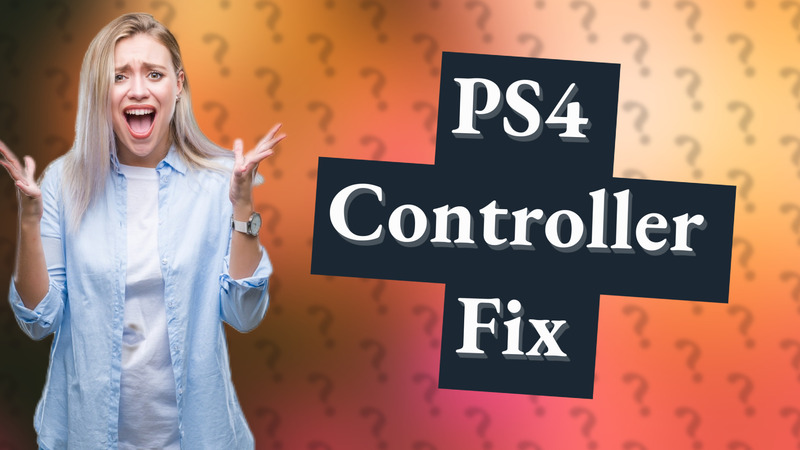 PS4 Controller Fix