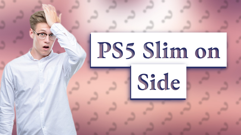 PS5 Slim on Side