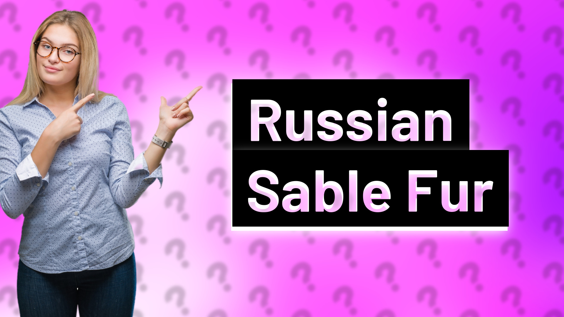 Russian Sable Fur