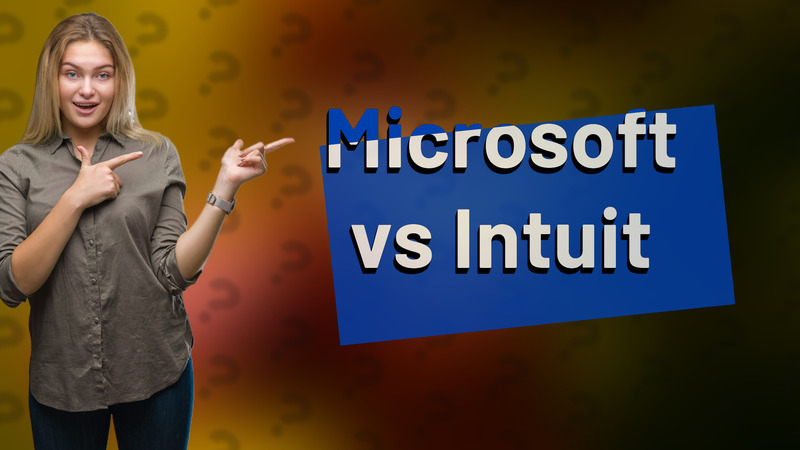 Microsoft vs Intuit