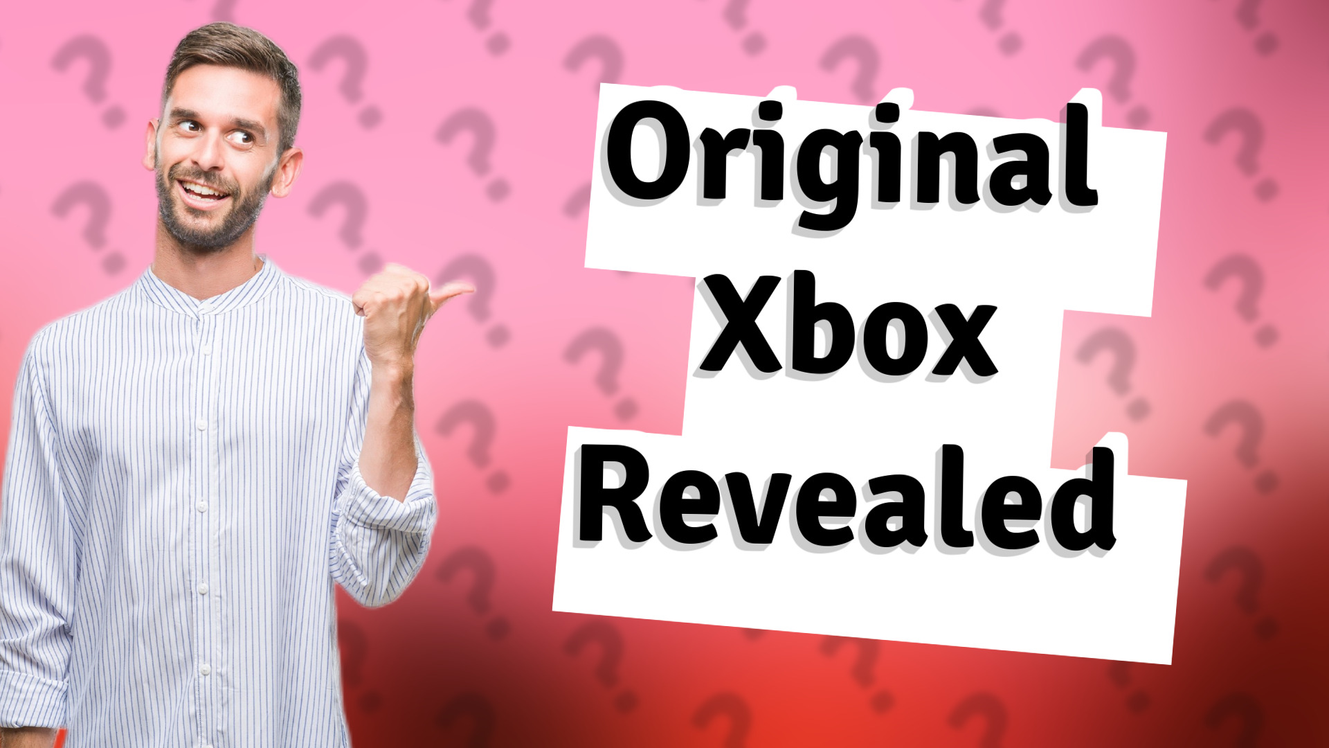 Original Xbox Revealed