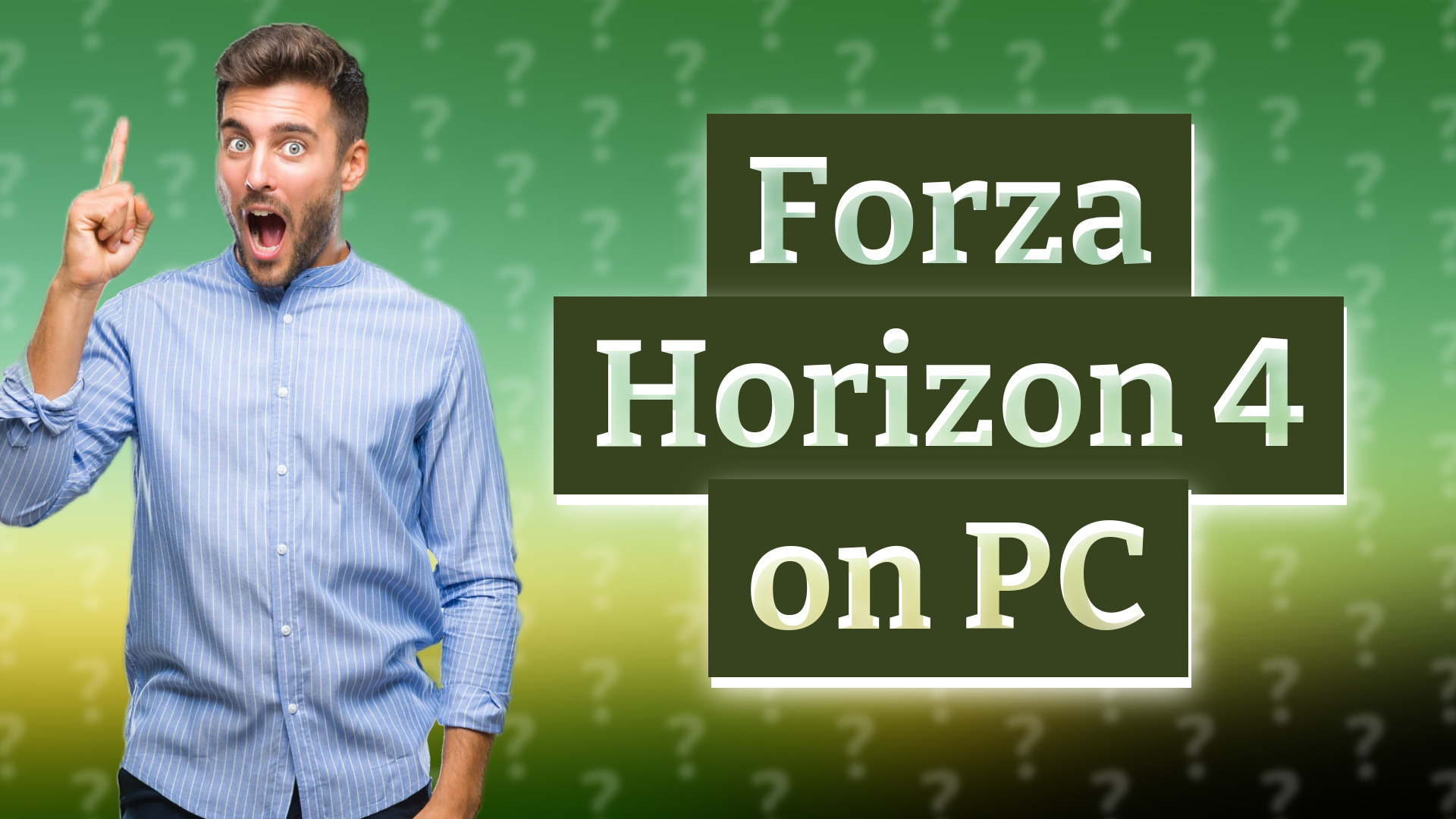 Forza Horizon 4 on PC