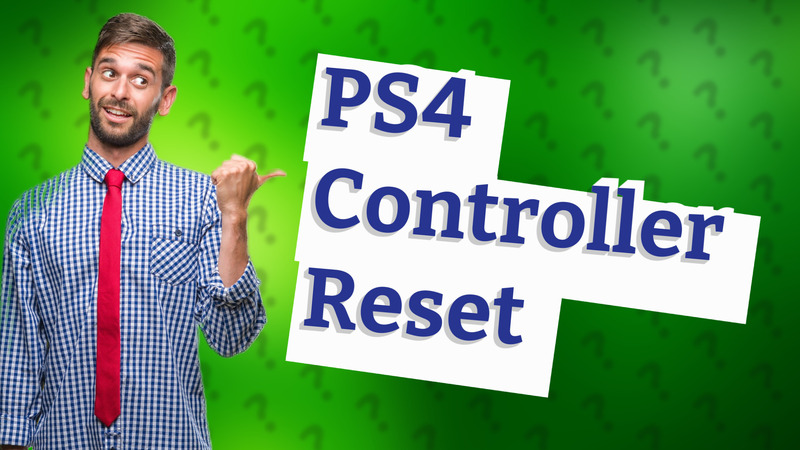 PS4 Controller Reset