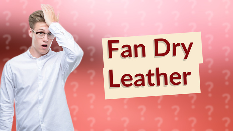 Fan Dry Leather