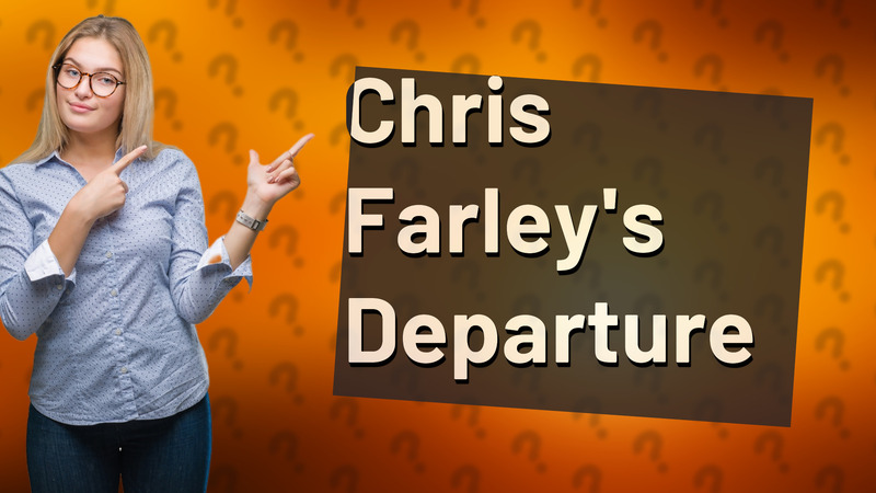 Chris Farley's Departure