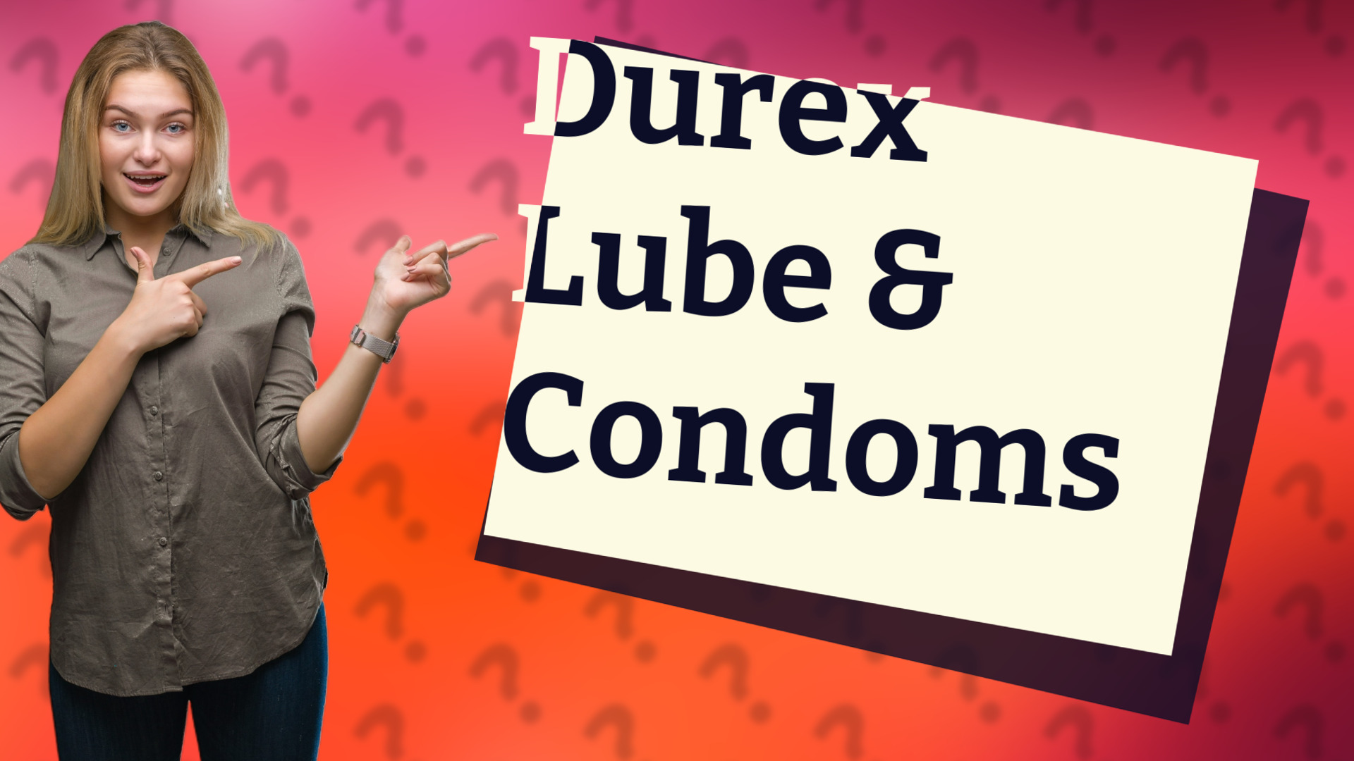 Durex Lube & Condoms