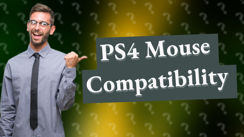 PS4 Mouse Compatibility