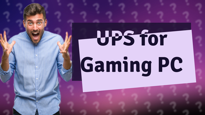 UPS for Gaming PC