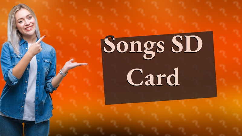 Songs SD Card