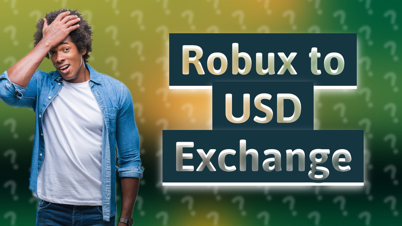 Robux to USD Exchange