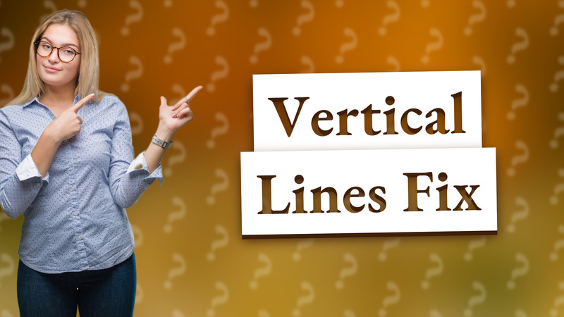 Vertical Lines Fix