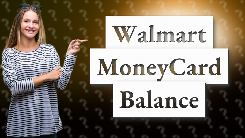 Walmart MoneyCard Balance
