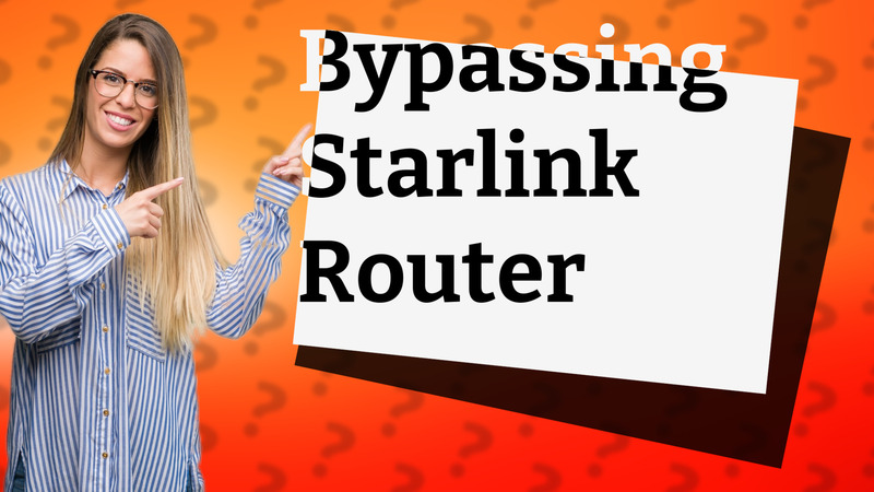 Bypassing Starlink Router
