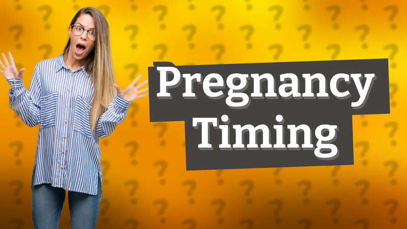 Pregnancy Timing