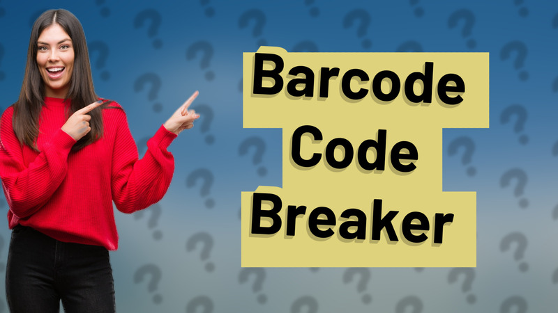 Barcode Code Breaker