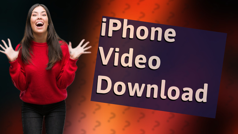 iPhone Video Download