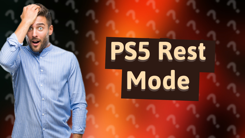 PS5 Rest Mode
