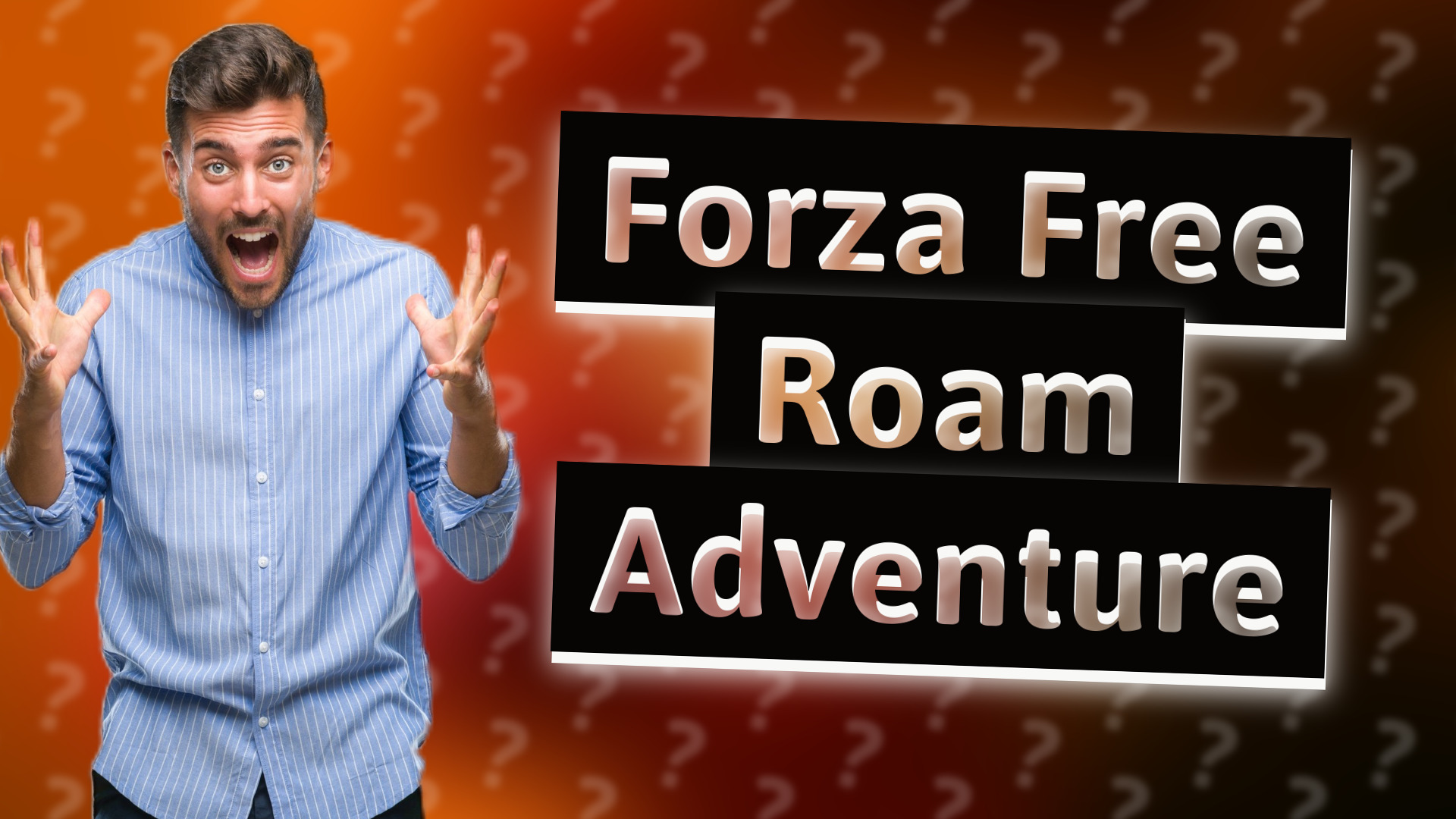Forza Free Roam Adventure