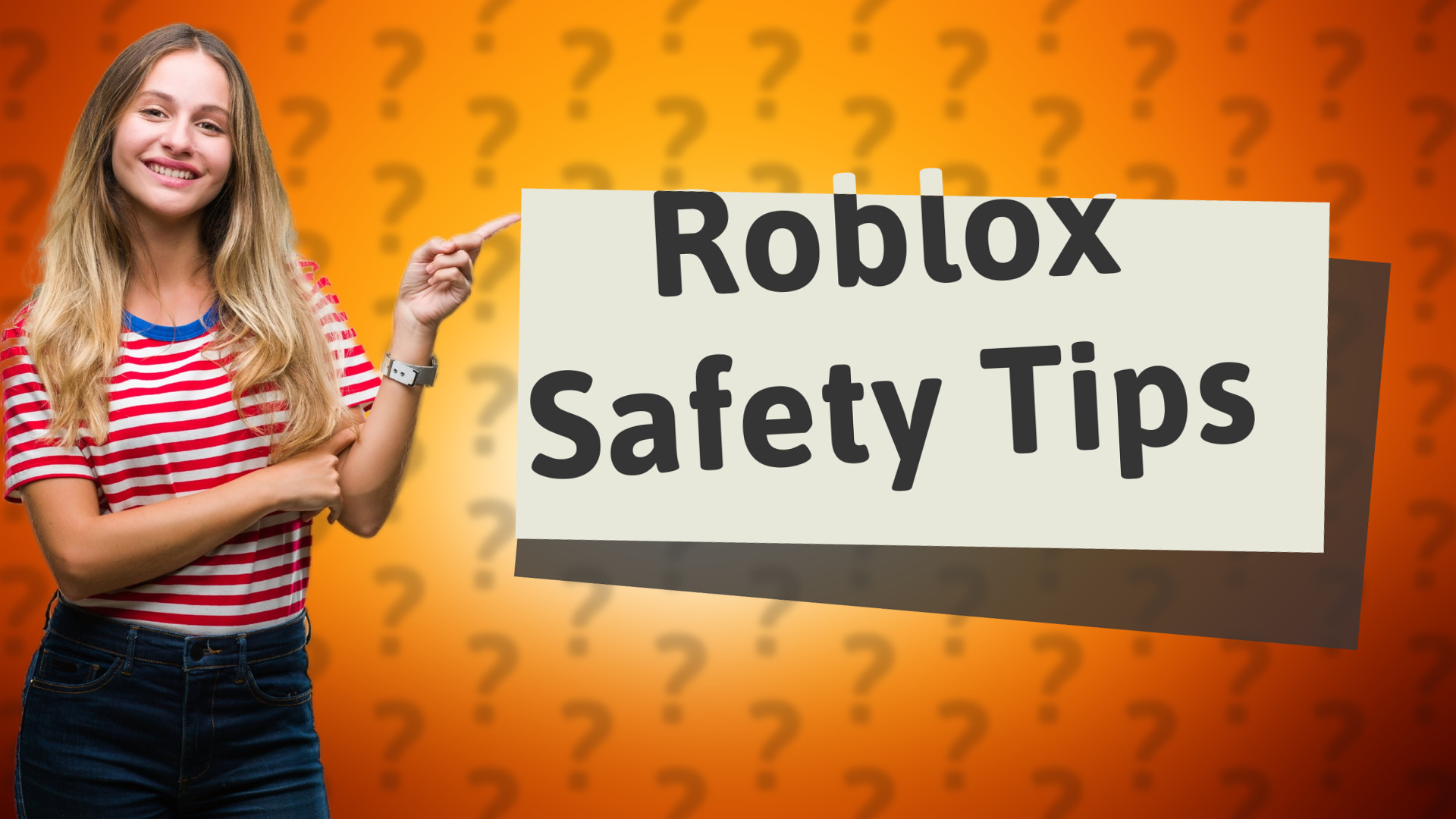 Roblox Safety Tips