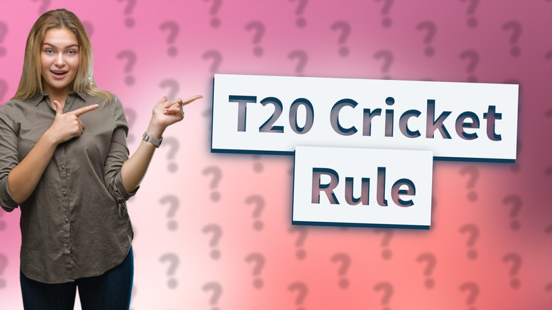 T20 Cricket Rule