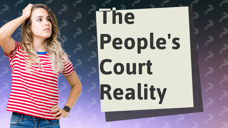 The People's Court Reality