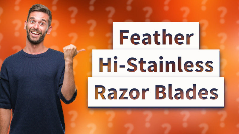 Feather Hi-Stainless Razor Blades