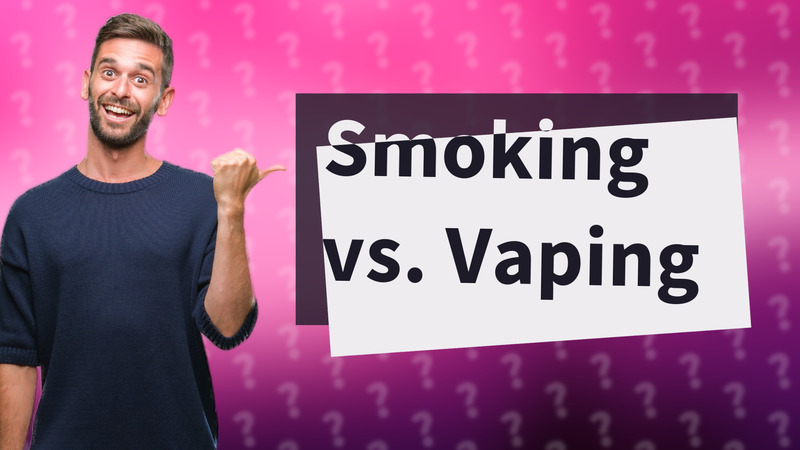 Smoking vs. Vaping