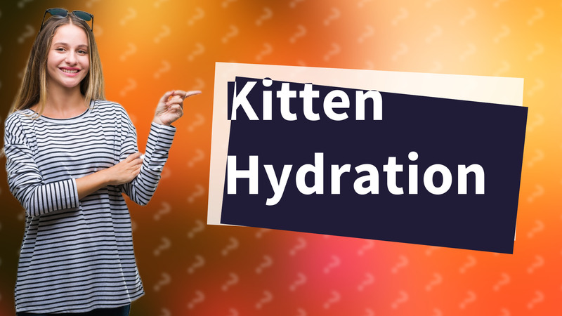Kitten Hydration