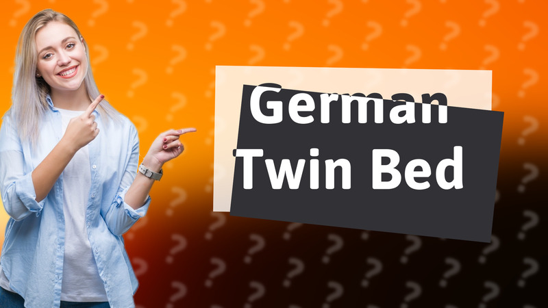 German Twin Bed