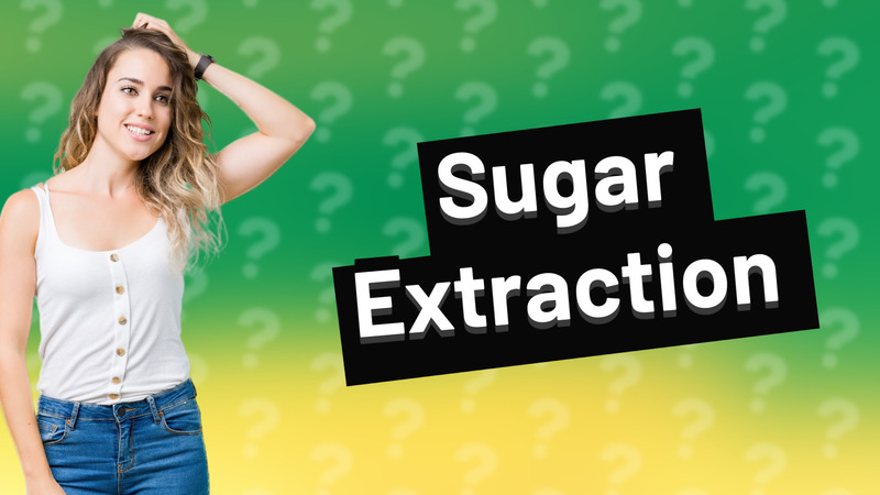 Sugar Extraction