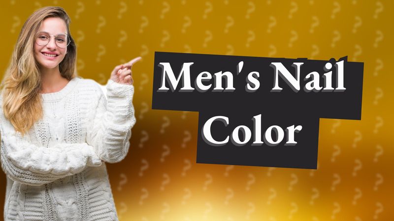 Men's Nail Color
