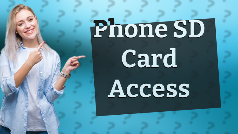 Phone SD Card Access