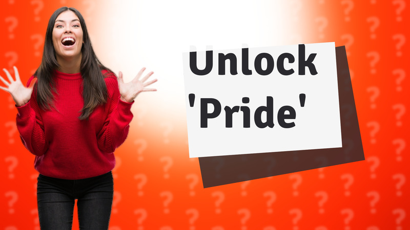 Unlock 'Pride'