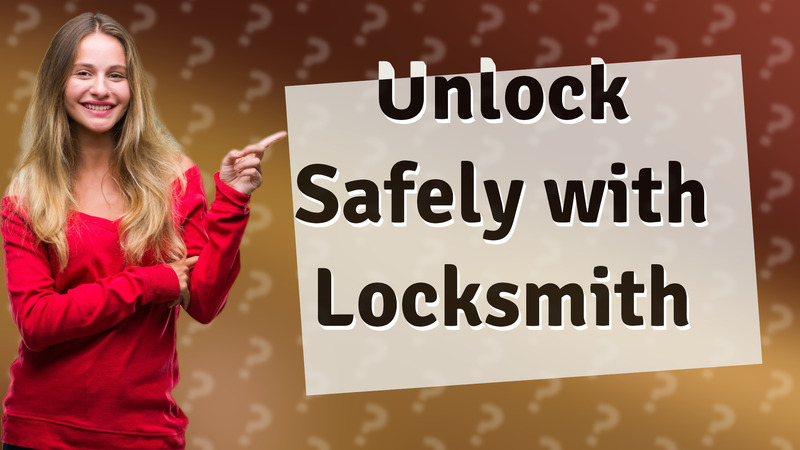 Unlock Safely with Locksmith