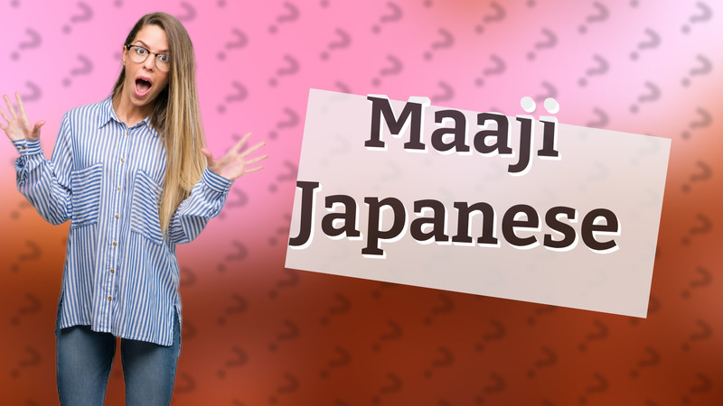 Maaji Japanese