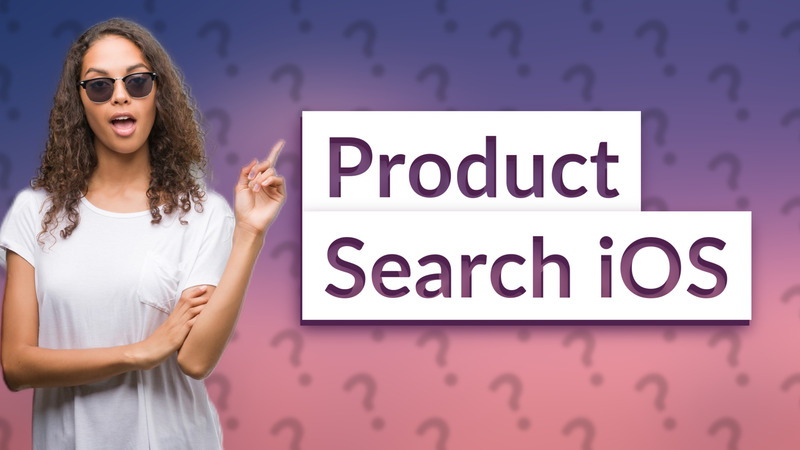 Product Search iOS