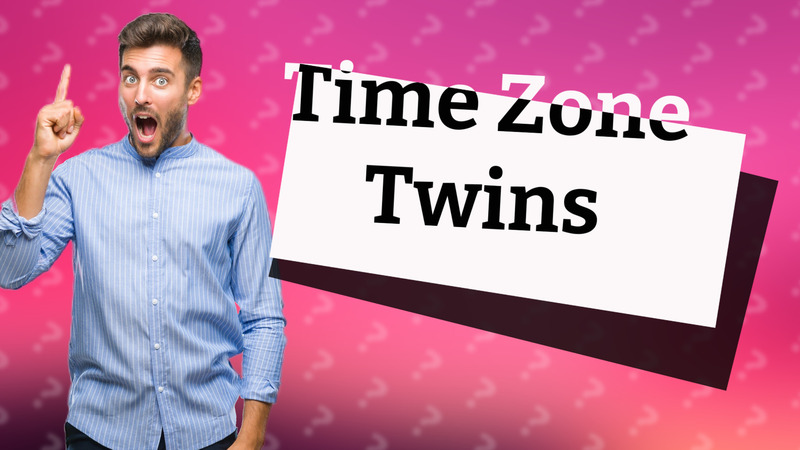 Time Zone Twins