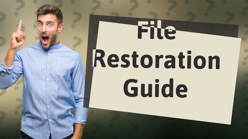 File Restoration Guide