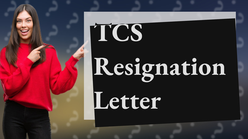 TCS Resignation Letter