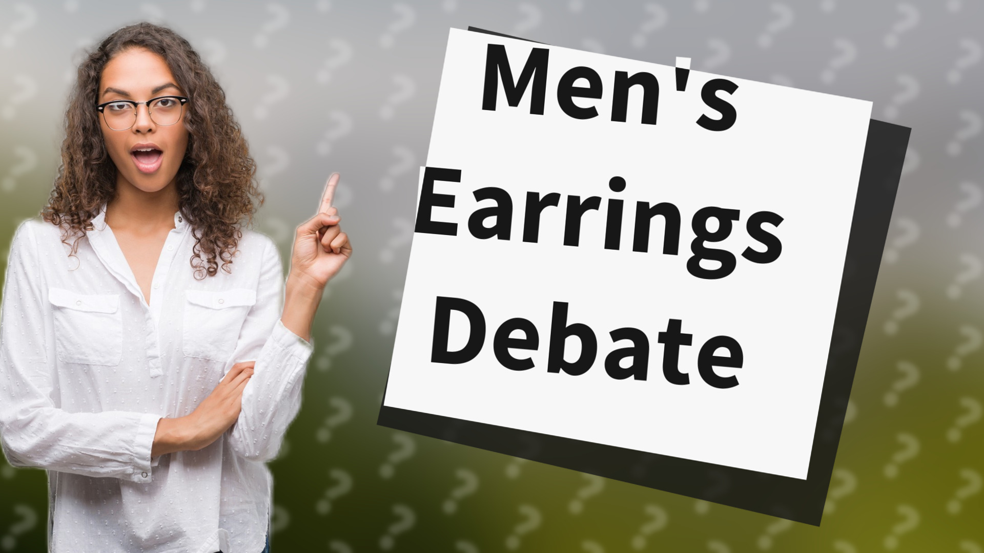 Men's Earrings Debate