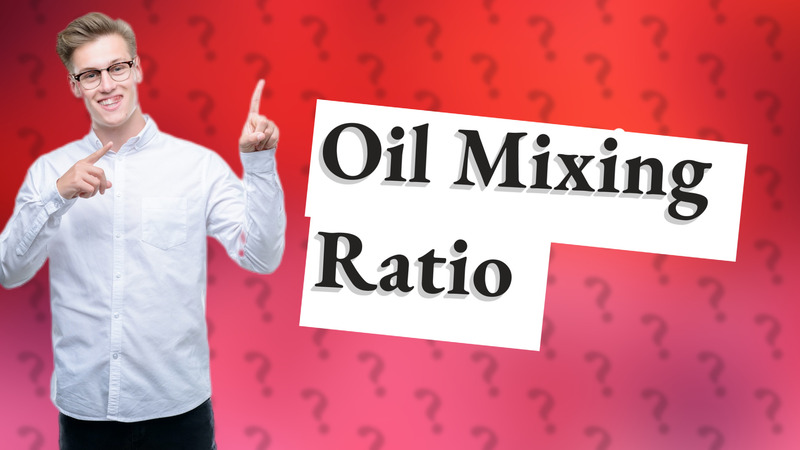 Oil Mixing Ratio